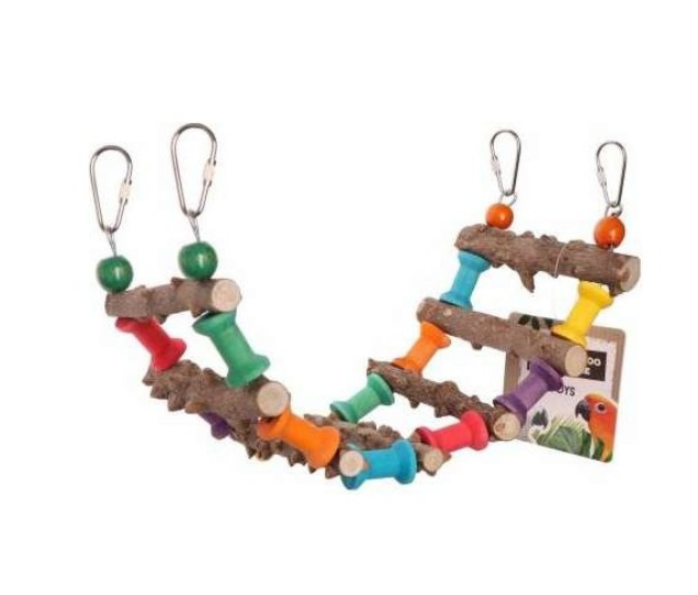 Pepper Wood Colour Ladder – Back Zoo Nature