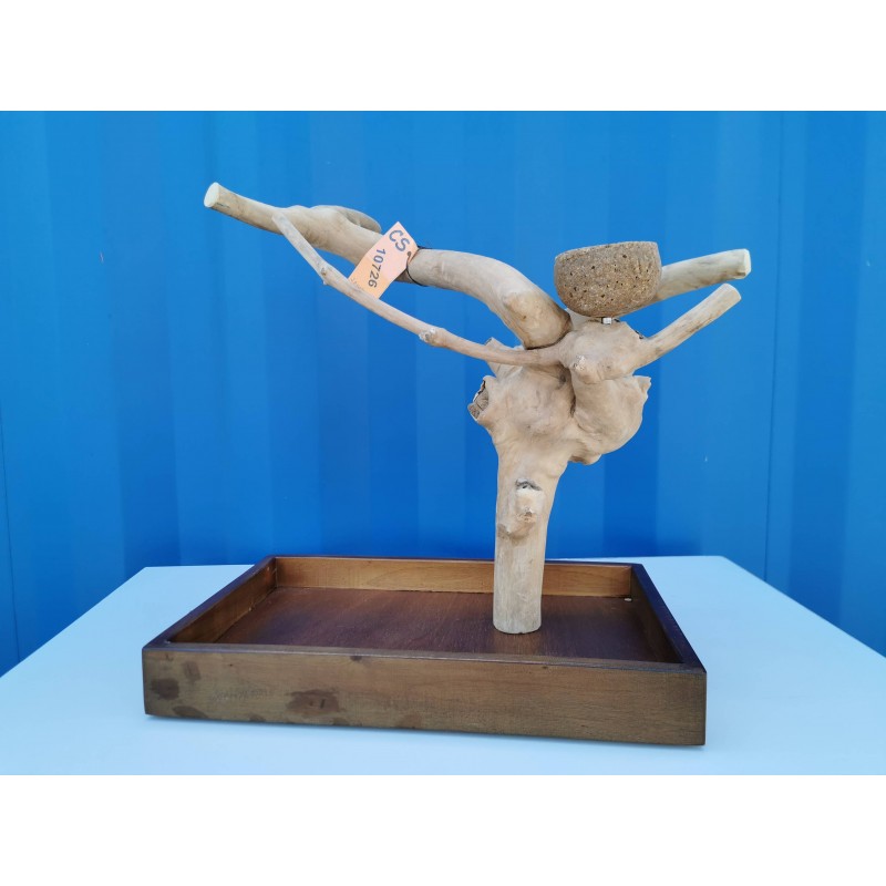 Aire de jeux en bois de Java avec socle – Back Zoo Nature (Small)