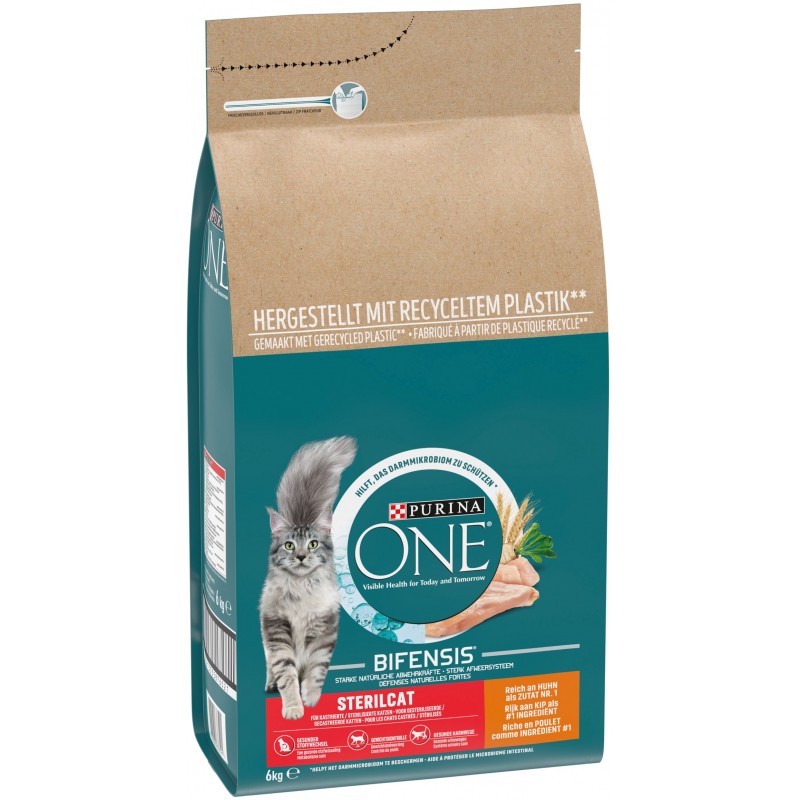 Purina ONE Bifensis Sterilcat – Boeuf & Blé – 3 kg