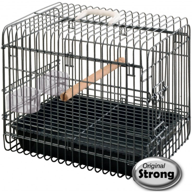 Cage de transport pour perroquet – Kinlys (33 × 45 × 39 cm)