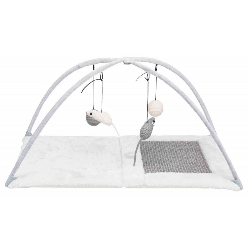 Trixie Junior Tapis + Arc de Jeu en Sisal – 60 × 33 × 42 cm