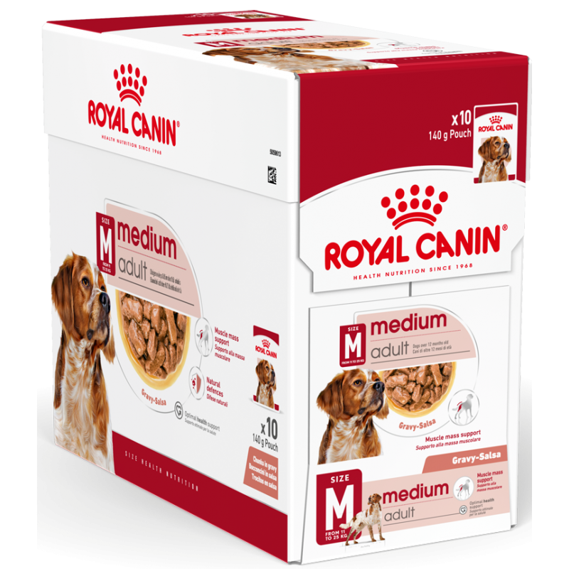 Royal Canin Medium Adult – 10 × 140 g