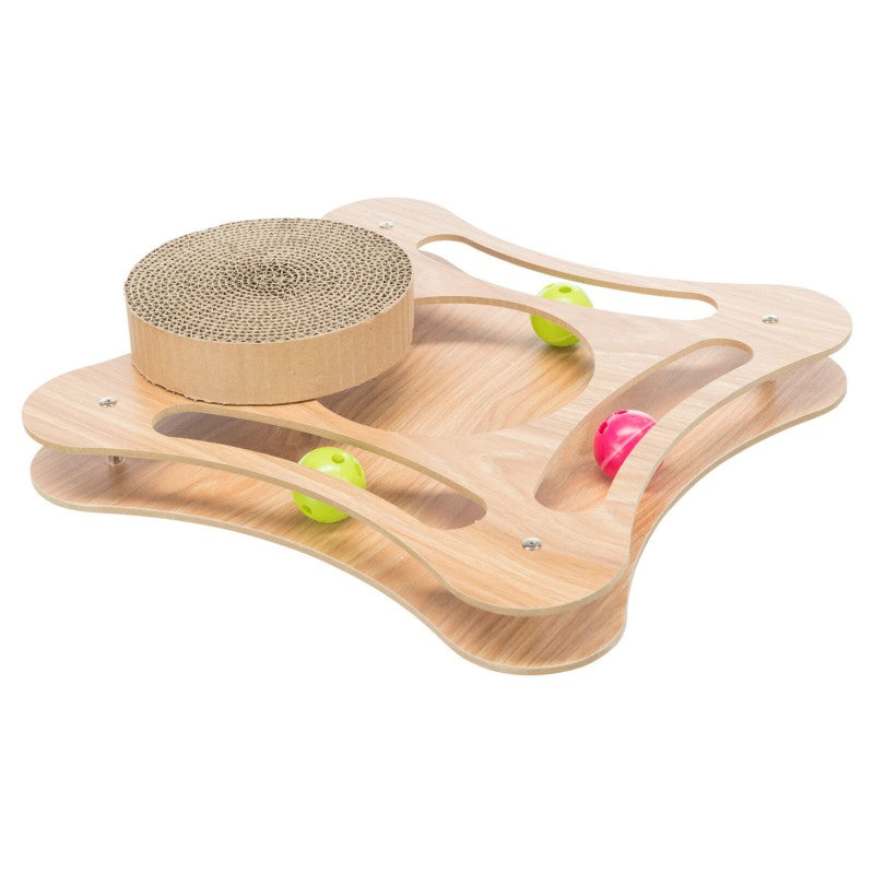 Plateau Griffoir Cadre en Bois – 35 × 4 × 35 cm