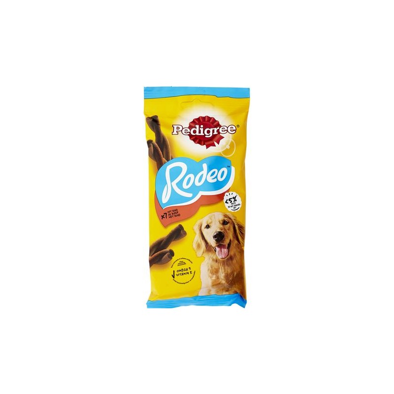 Pedigree Rodeo Boeuf – 7 bâtonnets de viande · 123 g