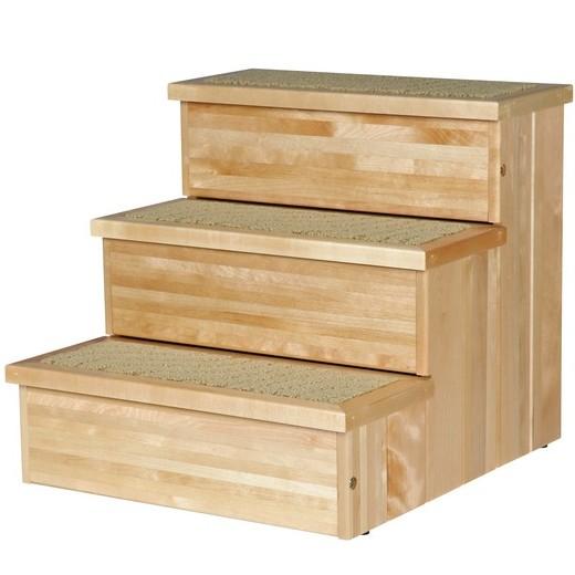 Escalier bois pour chien et chat