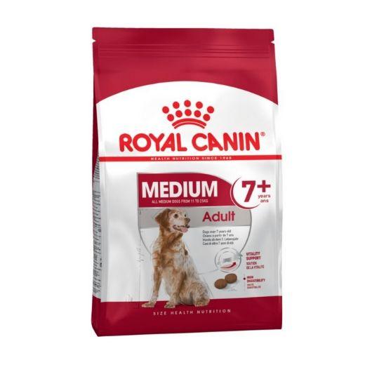 Medium Adult 7+ Royal Canin pour chiens âgés 15KG