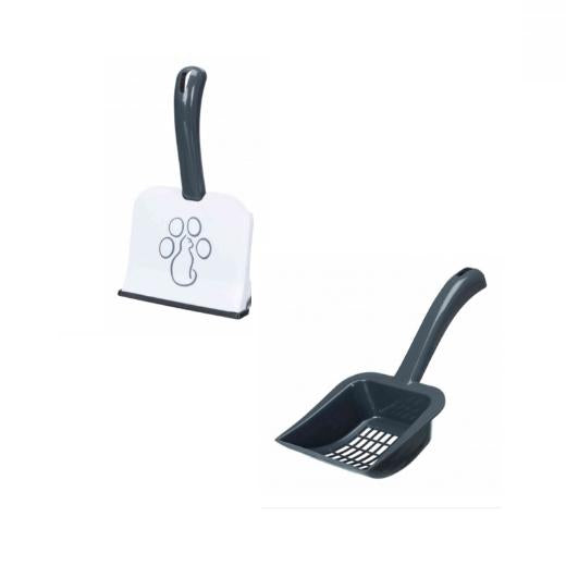 Pelle à litière avec support