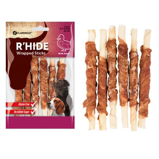 R hide canard wrapped stick 7/8 mm - 12 cm Chien et chiot