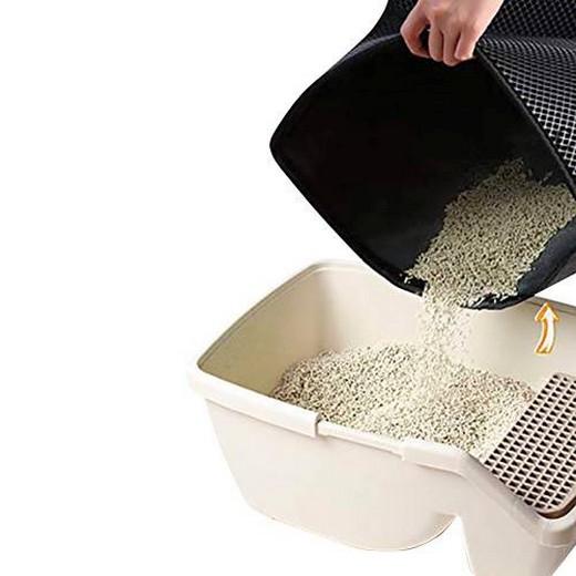 Tapis litière nid d’abeille