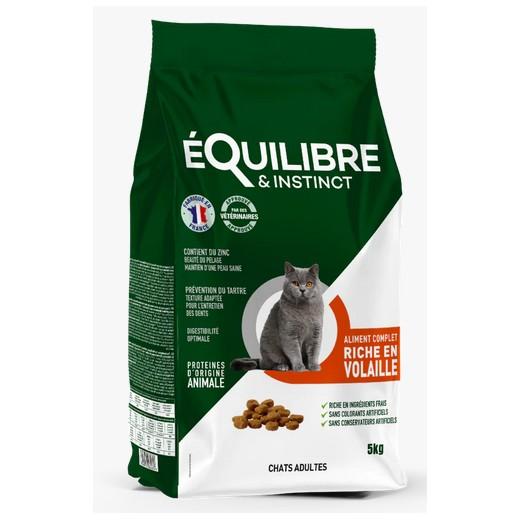 Croquettes Equilibre & Instinct pour chat 5kg