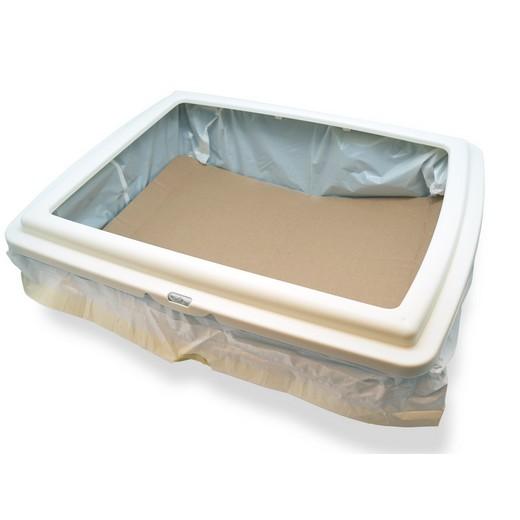 Sacs à litière pour chat avec fond cartonné - Lit’sac GM