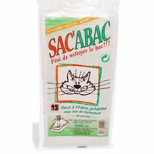 Sacs à litière jetable avec lien de fermeture - Sac’abac