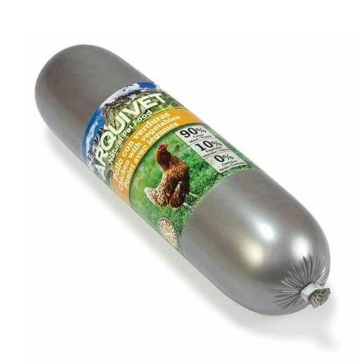 Arquivet saucisse de poulet aux legumes 500 g
