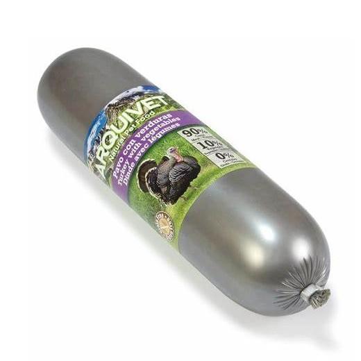 Arquivet saucisse de dinde aux legumes 500G