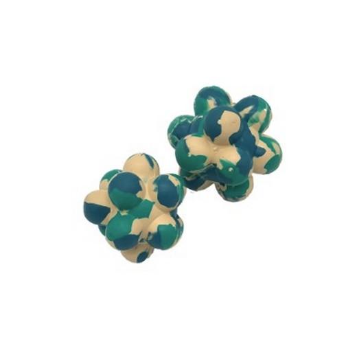 Balle bleue en caoutchouc naturel 8,5CM