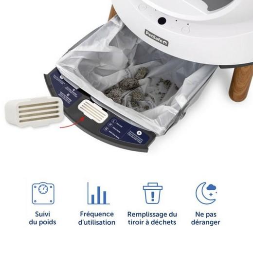 Bacs à litière et maison de toilette pour chat