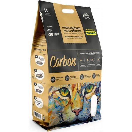 Litière agglomérante CARBON 350%