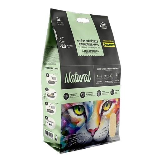 Litière agglomérante VEGETAL 350%