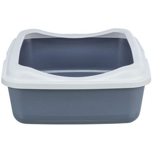 Bac à litière Classic avec rebord - Mauve foncé