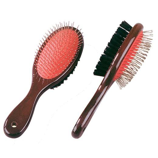 Brosse 2 usages pour chien et chat